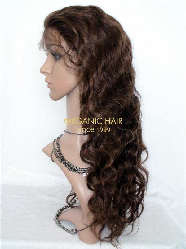 Lace front wigs with baby hair 100% remy hair from Organic Hair R3